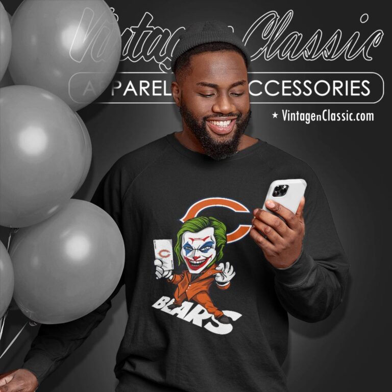 Joker Chicago Bears Shirt Sweatshirt Joker Chicago Bears Shirt Sweatshirt