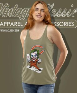 Joker Chicago Bears Shirt Tank Top Racerback