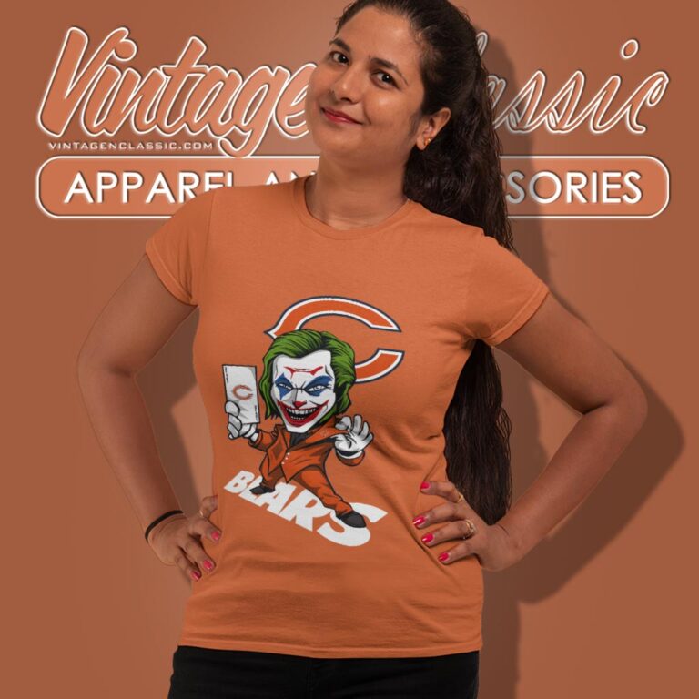 Joker Chicago Bears Shirt Women T shirt Joker Chicago Bears Shirt Women T shirt