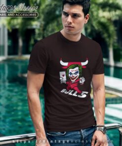 Joker Chicago Bulls Shirt 4 Joker Chicago Bulls Shirt T shirt