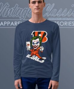 Joker Cincinnati Bengals Shirt Long Sleeve Tee