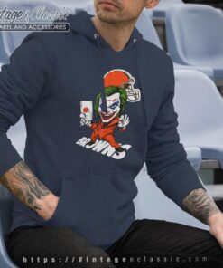 Joker Cleveland Browns Shirt Hoodie