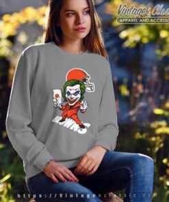 Joker Cleveland Browns Shirt Sweatshirt