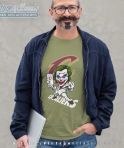 Joker Cleveland Cavaliers Shirt 2 Joker Cleveland Cavaliers Shirt Long Sleeve Tee