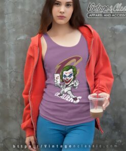 Joker Cleveland Cavaliers Shirt 4 Joker Cleveland Cavaliers Shirt Tank Top Racerback