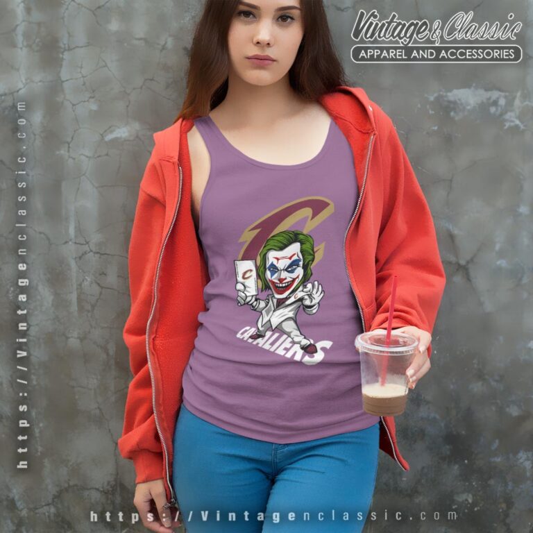 Joker Cleveland Cavaliers Shirt Tank Top Racerback Joker Cleveland Cavaliers Shirt Tank Top Racerback