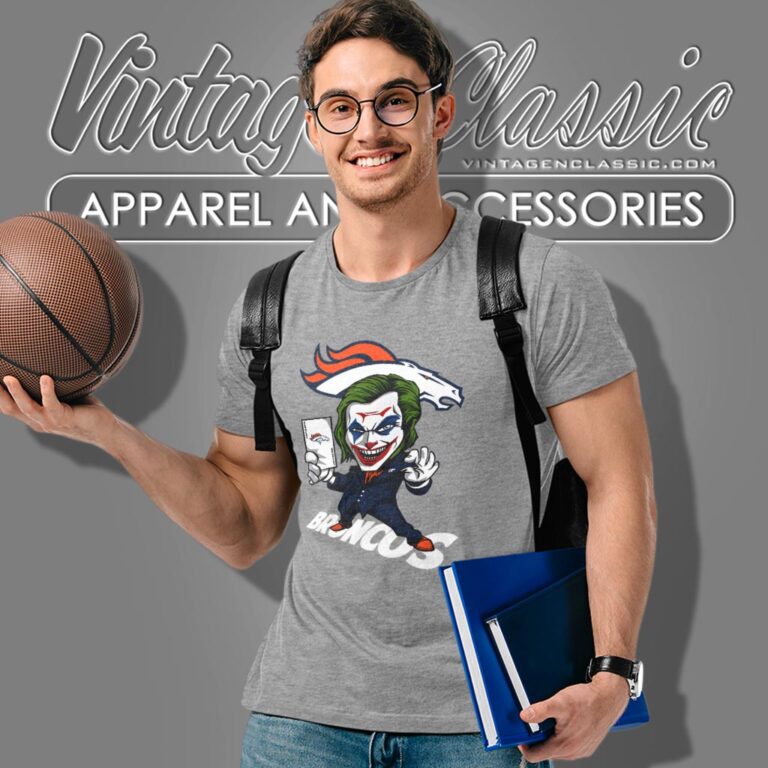 Joker Denver Broncos Shirt T shirt Joker Denver Broncos Shirt T shirt