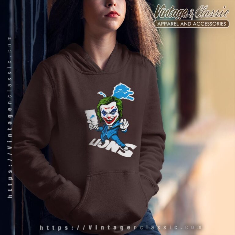 Joker Detroit Lions Shirt Hoodie Joker Detroit Lions Shirt Hoodie