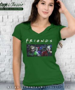Joker Friends Tv Show Style Shirt 4 Joker Friends Tv Show Style V Neck TShirt