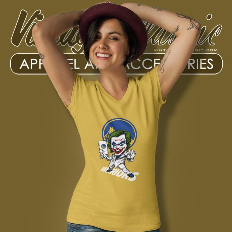 Joker Golden State Warriors Shirt V Neck TShirt Joker Golden State Warriors Shirt V Neck TShirt