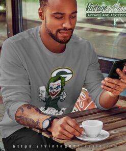 Joker Green Bay Packers Shirt Sweatshirt