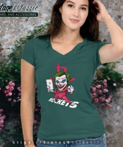 Joker Houston Rockets Shirt 5 Joker Houston Rockets Shirt V Neck TShirt