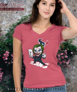 Joker Houston Texans Shirt V Neck TShirt