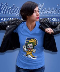 Joker Indiana Pacers Shirt 5 Joker Indiana Pacers Shirt V Neck TShirt