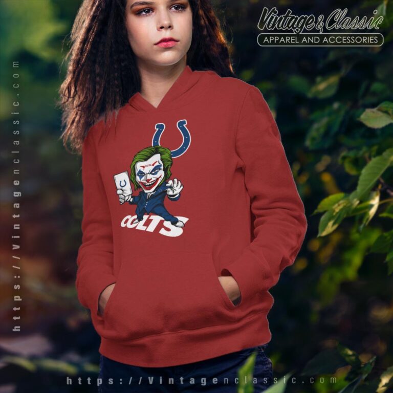 Joker Indianapolis Colts Shirt Hoodie Joker Indianapolis Colts Shirt Hoodie
