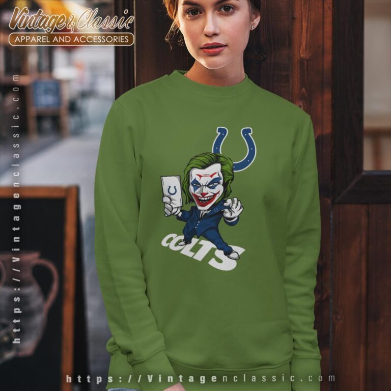 Joker Indianapolis Colts Shirt Sweatshirt Joker Indianapolis Colts Shirt Sweatshirt