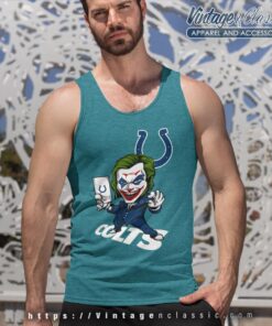 Joker Indianapolis Colts Shirt Tank Top Racerback