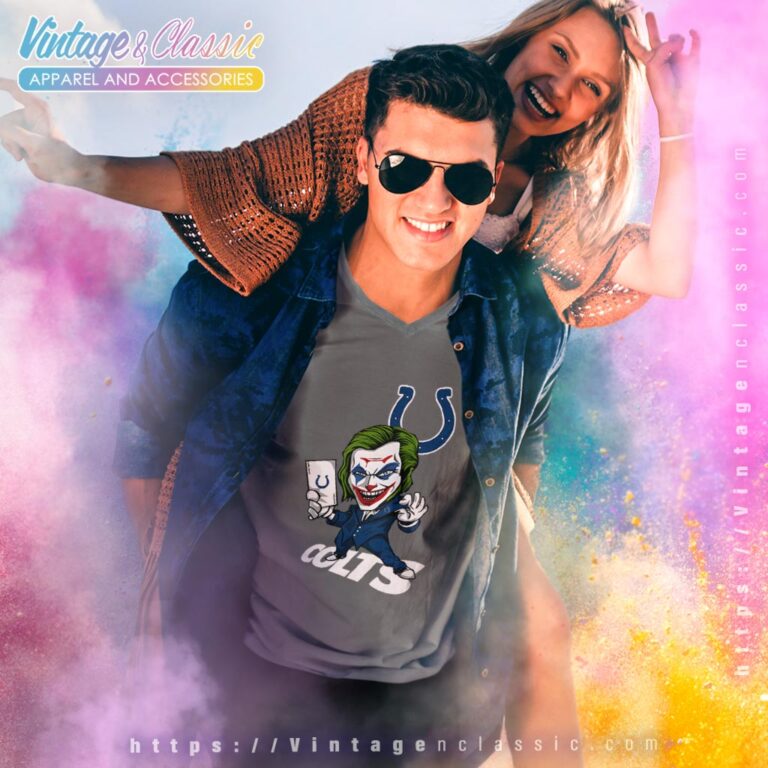 Joker Indianapolis Colts Shirt V Neck TShirt Joker Indianapolis Colts Shirt V Neck TShirt