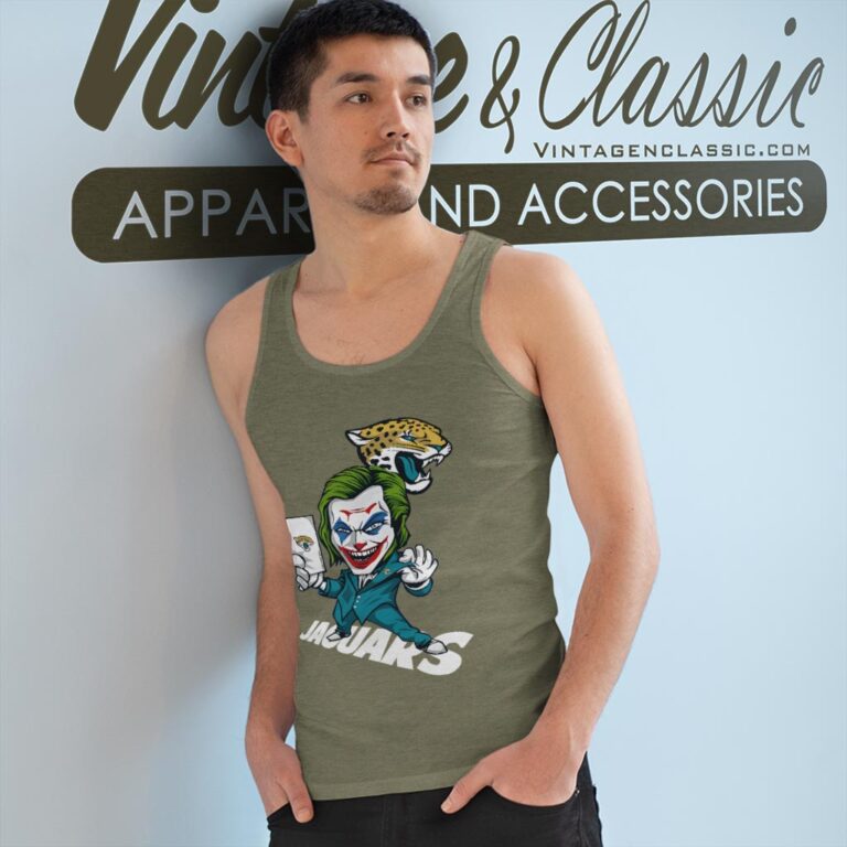 Joker Jacksonville Jaguars Shirt Tank Top Racerback Joker Jacksonville Jaguars Shirt Tank Top Racerback