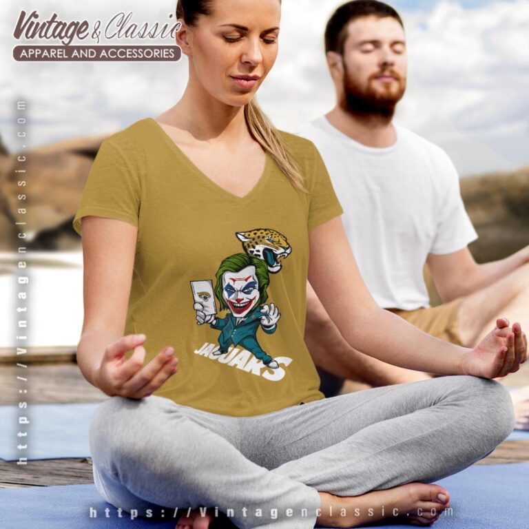 Joker Jacksonville Jaguars Shirt V Neck TShirt Joker Jacksonville Jaguars Shirt V Neck TShirt