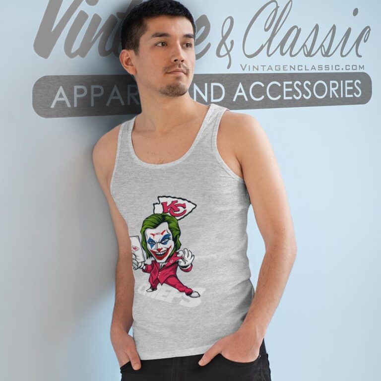 Joker Kansas City Chiefs Shirt Tank Top Racerback Joker Kansas City Chiefs Shirt Tank Top Racerback