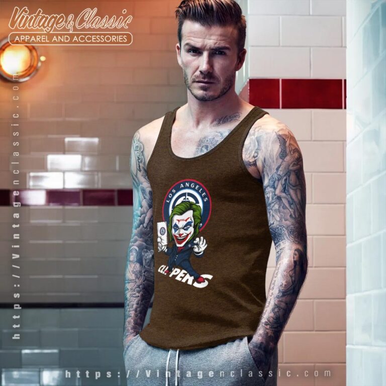 Joker Los Angeles Clippers Shirt Tank Top Racerback Joker Los Angeles Clippers Shirt Tank Top Racerback