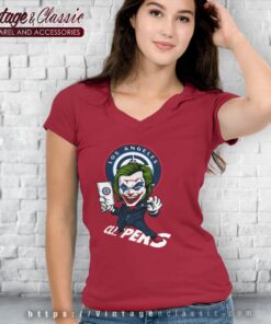 Joker Los Angeles Clippers Shirt 5 Joker Los Angeles Clippers Shirt V Neck TShirt