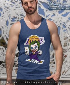 Joker Los Angeles Lakers Shirt 4 Joker Los Angeles Lakers Shirt Tank Top Racerback