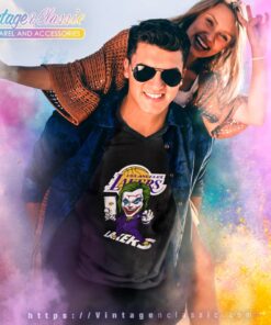 Joker Los Angeles Lakers Shirt 6 Joker Los Angeles Lakers Shirt V Neck TShirt