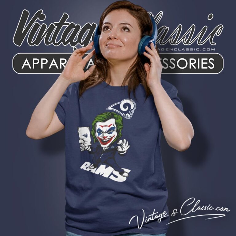 Joker Los Angeles Rams Shirt Women T shirt Joker Los Angeles Rams Shirt Women T shirt