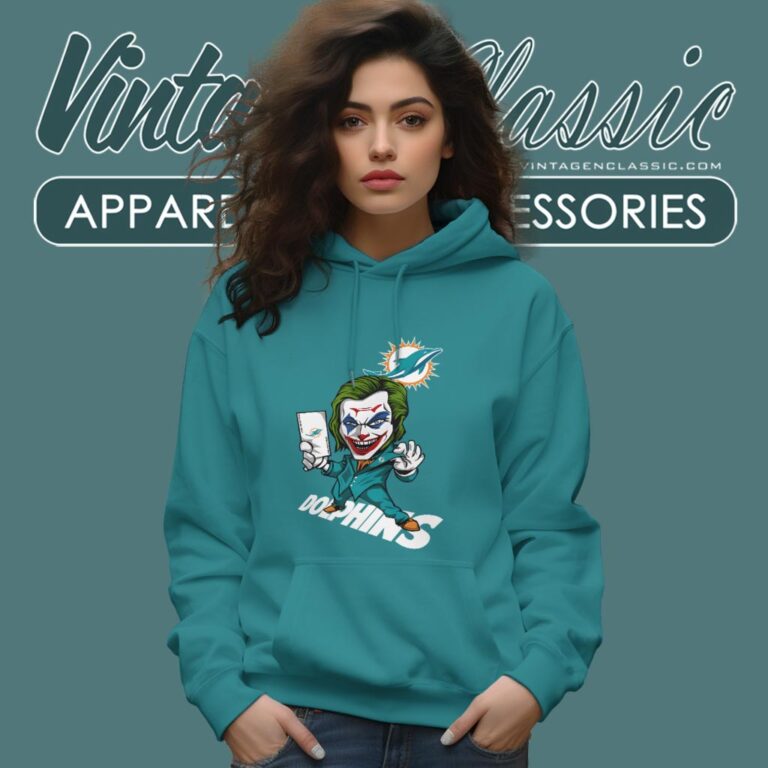 Joker Miami Dolphins Shirt Hoodie Joker Miami Dolphins Shirt Hoodie