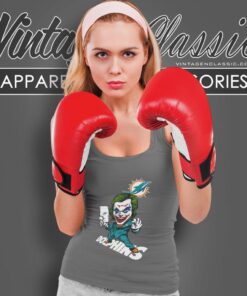 Joker Miami Dolphins Shirt Tank Top Racerback