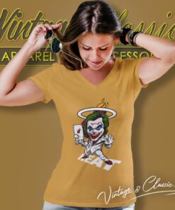 Joker Miami Heat Shirt 5 Joker Miami Heat Shirt V Neck TShirt