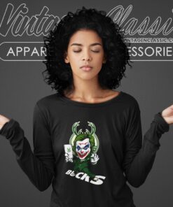 Joker Milwaukee Bucks Shirt 2 Joker Milwaukee Bucks Shirt Long Sleeve Tee