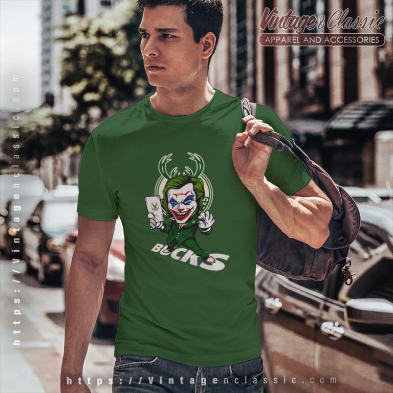 Joker Milwaukee Bucks Shirt T shirt Joker Milwaukee Bucks Shirt T shirt