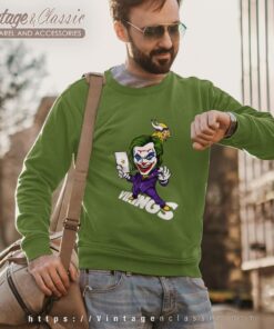 Joker Minnesota Vikings Shirt Sweatshirt