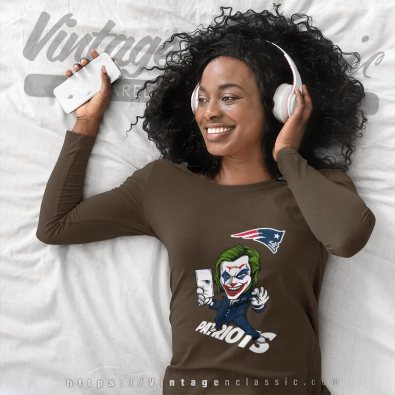 Joker New England Patriots Shirt Long Sleeve Tee Joker New England Patriots Shirt Long Sleeve Tee