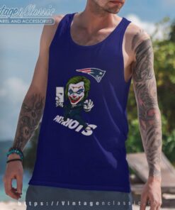 Joker New England Patriots Shirt Tank Top Racerback