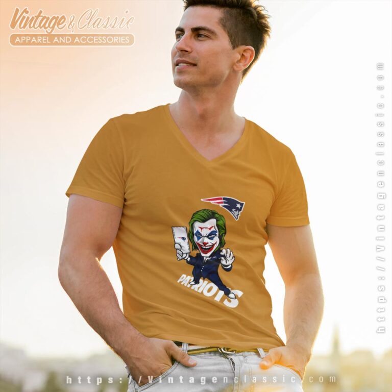Joker New England Patriots Shirt V Neck TShirt Joker New England Patriots Shirt V Neck TShirt