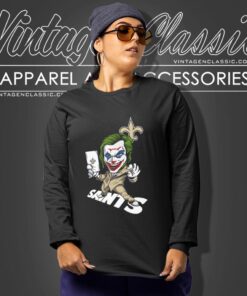 Joker New Orleans Saints Shirt Long Sleeve Tee