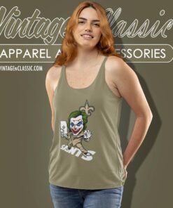 Joker New Orleans Saints Shirt Tank Top Racerback