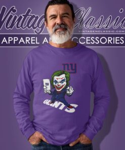 Joker New York Giants Shirt Long Sleeve Tee