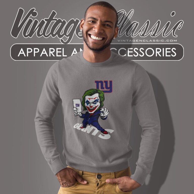 Joker New York Giants Shirt Sweatshirt Joker New York Giants Shirt Sweatshirt
