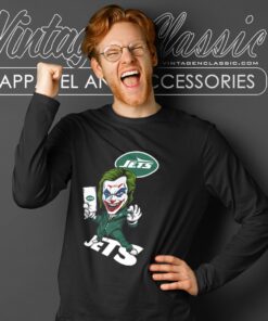 Joker New York Jets Shirt Long Sleeve Tee