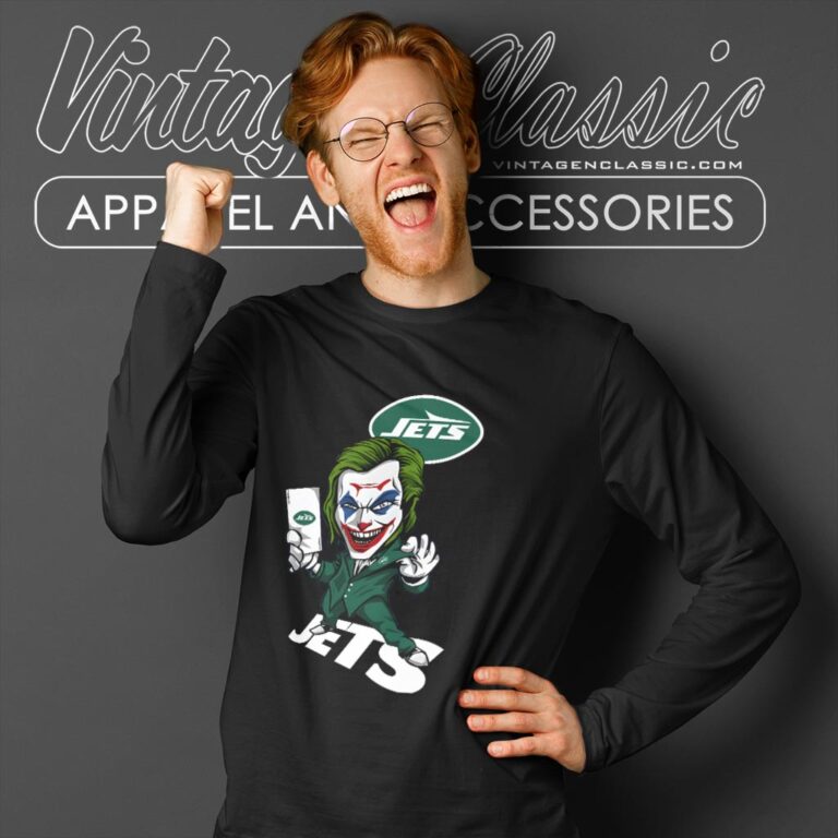 Joker New York Jets Shirt Long Sleeve Tee Joker New York Jets Shirt Long Sleeve Tee