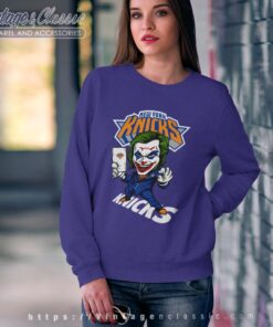 Joker New York Knicks Shirt 3 Joker New York Knicks Shirt Sweatshirt