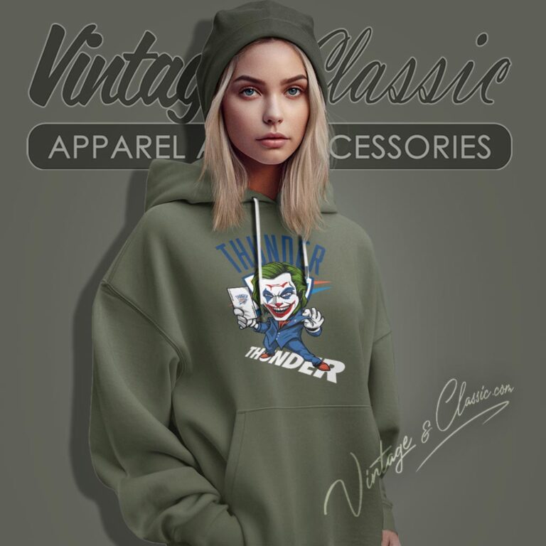 Joker Oklahoma City Thunder Shirt Hoodie Joker Oklahoma City Thunder Shirt Hoodie