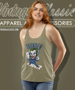 Joker Oklahoma City Thunder Shirt 4 Joker Oklahoma City Thunder Shirt Tank Top Racerback