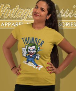 Joker Oklahoma City Thunder Shirt 6 Joker Oklahoma City Thunder Shirt Women T shirt