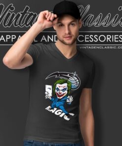 Joker Orlando Magic Shirt 5 Joker Orlando Magic Shirt V Neck TShirt